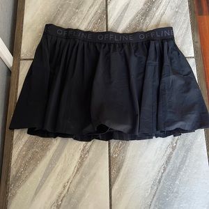 Black Aerie Offline Skort